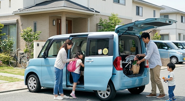ファミリーカーは軽自動車で十分