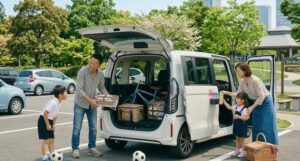 軽自動車をファミリーカーにしている家族